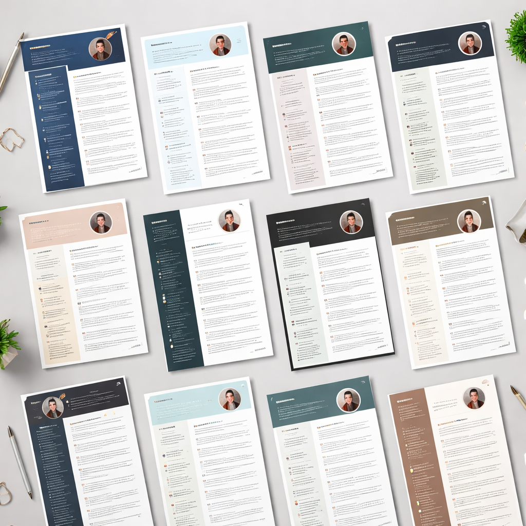 wps ppt模板下载 - 精选商务简历模板