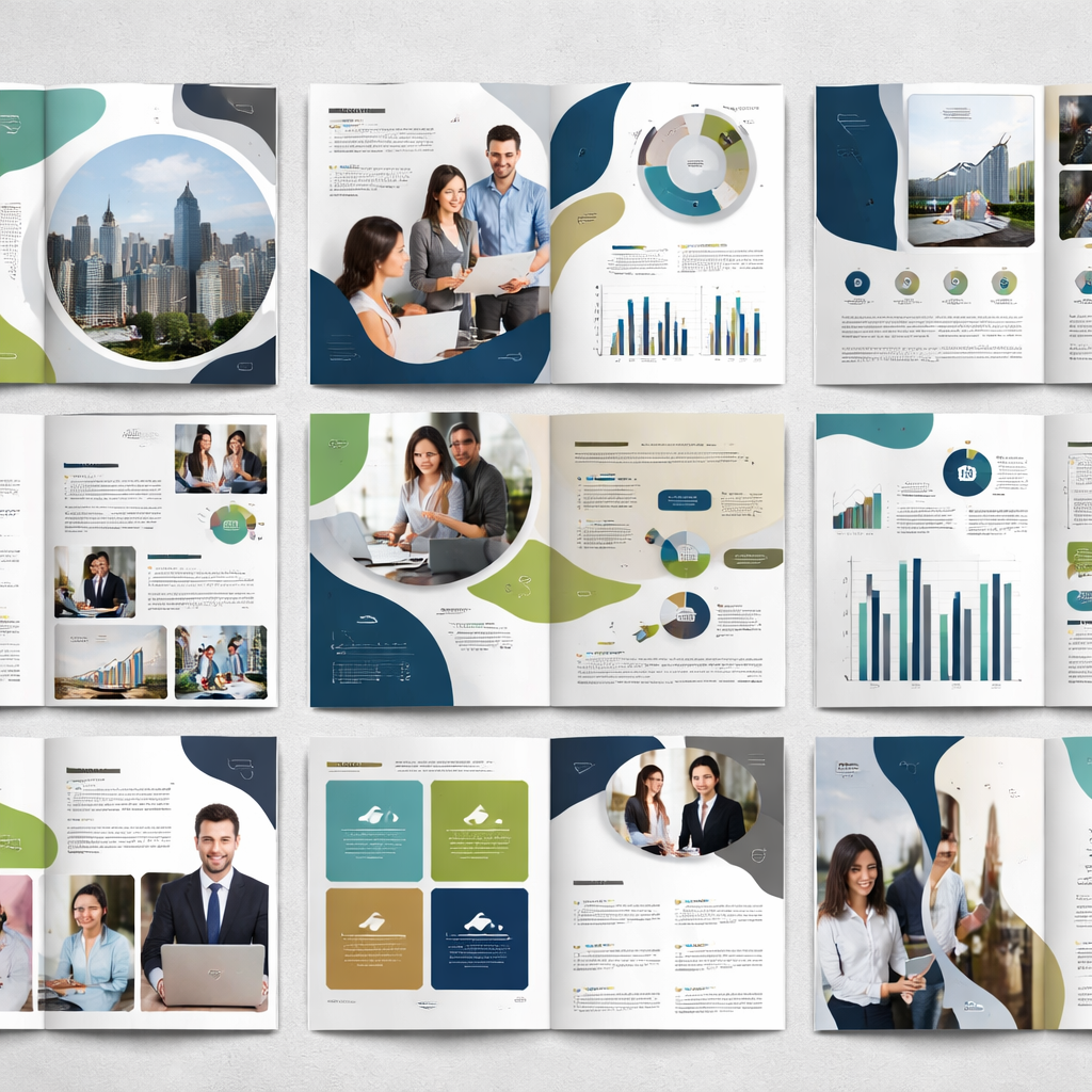 wps ppt模板下载 - 商务年度报告模板